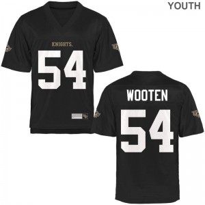 A.J. Wooten University of Central Florida University Youth(Kids) Game Jersey - Black