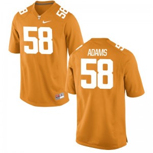 Aaron Adams Vols NCAA For Kids Game Jerseys - Orange