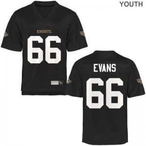 Aaron Evans UCF College Youth(Kids) Limited Jerseys - Black