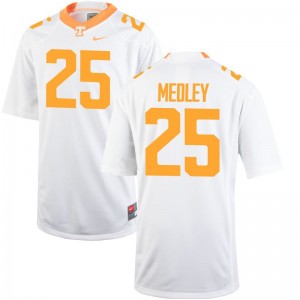 Aaron Medley Tennessee University For Men Game Jerseys - White