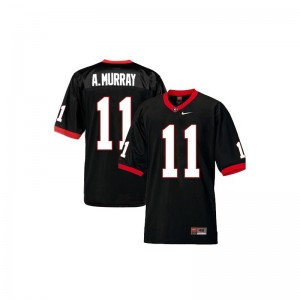 Aaron Murray UGA Bulldogs Official Youth(Kids) Game Jersey - Black
