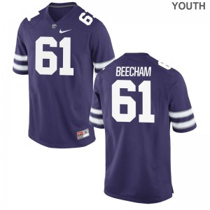 Abdul Beecham KSU NCAA Youth Limited Jersey - Purple