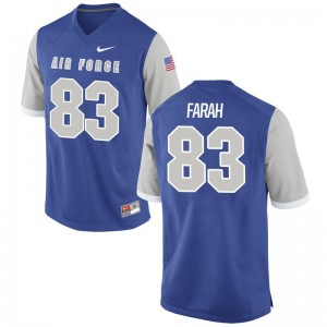 Adam Farah Air Force Falcons Player For Men Limited Jersey - Royal