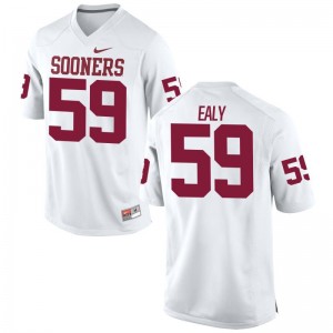 Adrian Ealy Sooners High School Mens Game Jerseys - White