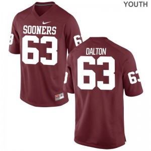 Alex Dalton Oklahoma NCAA Youth(Kids) Limited Jerseys - Crimson
