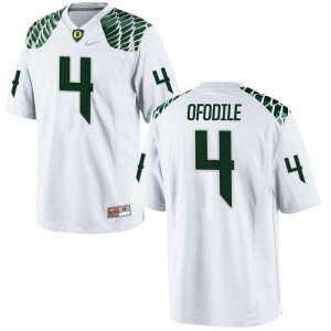 Alex Ofodile Ducks Official Men Game Jersey - White