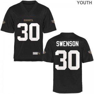 Alex Swenson UCF Knights Football Youth Game Jerseys - Black