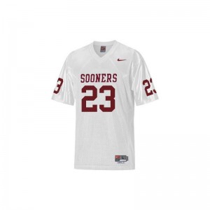 Allen Patrick Sooners Football For Men Limited Jersey - White
