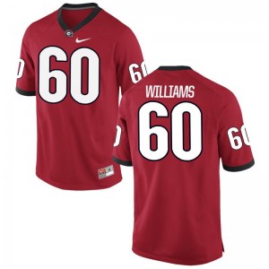 Allen Williams UGA Bulldogs NCAA For Men Limited Jerseys - Red
