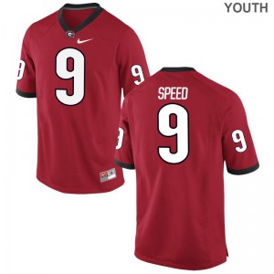 Ameer Speed UGA Player Youth Limited Jerseys - Red