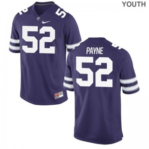 Anthony Payne K-State College Youth(Kids) Limited Jersey - Purple