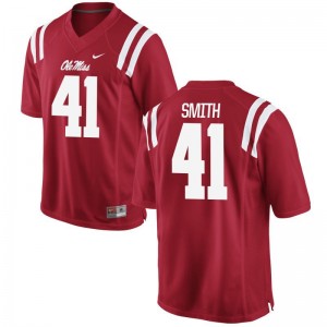 Antwain Smith Ole Miss Player Mens Game Jerseys - Red