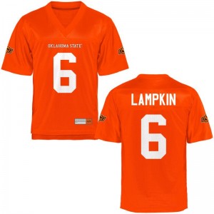 Ashton Lampkin Oklahoma State Football Mens Game Jerseys - Orange