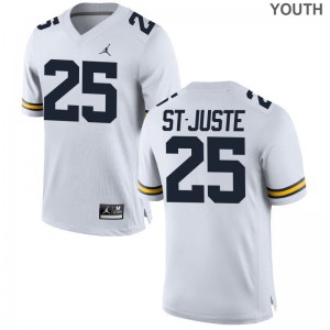Benjamin St-Juste Michigan Official Youth Limited Jersey - Jordan White