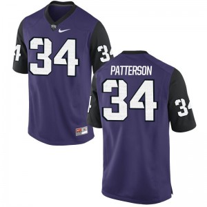 Blake Patterson TCU Horned Frogs Football Men Limited Jerseys - Purple Black