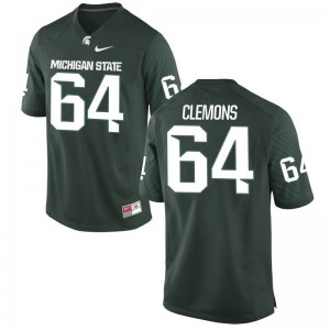 Brandon Clemons Michigan State Football Kids Limited Jerseys - Green