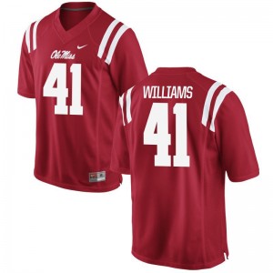 Brenden Williams Ole Miss College For Men Game Jerseys - Red