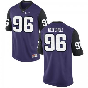 Breylin Mitchell TCU Horned Frogs Official Mens Game Jersey - Purple Black