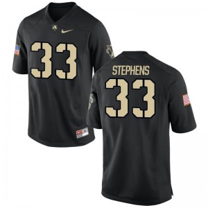 Bryson Stephens United States Military Academy College Men Limited Jerseys - Black