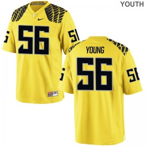 Bryson Young Ducks Alumni Youth Game Jersey - Gold