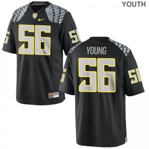 Bryson Young University of Oregon Player For Kids Limited Jersey - Black