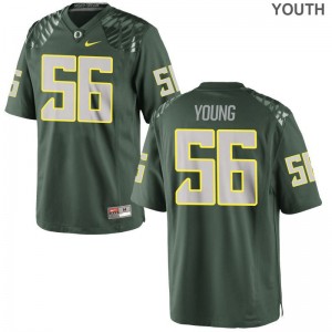 Bryson Young University of Oregon University For Kids Limited Jersey - Green
