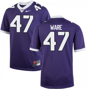 Carter Ware Texas Christian NCAA Mens Limited Jerseys - Purple
