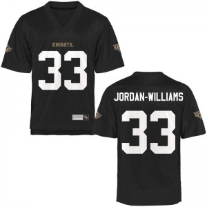 Cedric Jordan-Williams Knights University Mens Game Jerseys - Black
