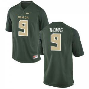 Chad Thomas University of Miami College Mens Game Jersey - Green