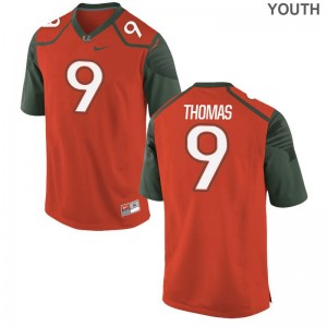 Chad Thomas Miami College For Kids Limited Jersey - Orange