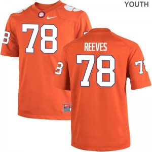 Chandler Reeves CFP Champs NCAA Kids Game Jerseys - Orange