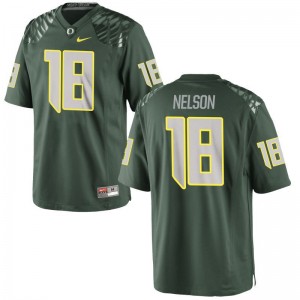Charles Nelson Oregon NCAA For Men Limited Jersey - Green