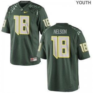 Charles Nelson Oregon Ducks College Kids Limited Jersey - Green