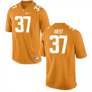 Charles West Tennessee Vols University For Men Limited Jerseys - Orange