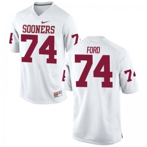 Cody Ford OU University For Men Game Jersey - White