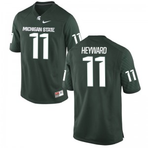 Connor Heyward Michigan State University High School Mens Game Jerseys - Green