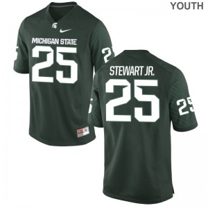 Darrell Stewart Jr. Michigan State Football Kids Game Jerseys - Green