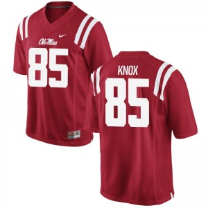 Dawson Knox Rebels NCAA Mens Limited Jersey - Red