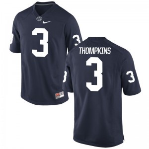 DeAndre Thompkins Penn State NCAA Men Game Jersey - Navy