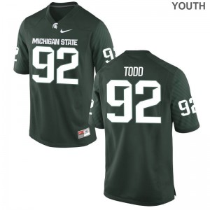 DeAri Todd Michigan State Player Youth Limited Jersey - Green