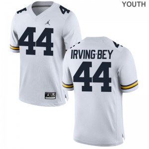 Deron Irving-Bey Wolverines Football Youth Limited Jerseys - Jordan White