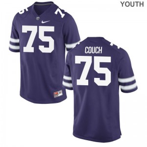 Dylan Couch KSU High School For Kids Game Jerseys - Purple