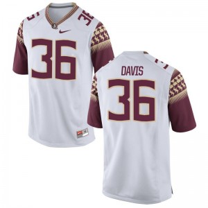 Fred Davis Florida State Official Youth Game Jerseys - White