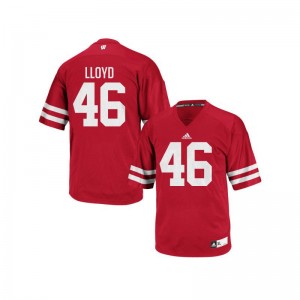 Gabe Lloyd University of Wisconsin NCAA Mens Replica Jerseys - Red
