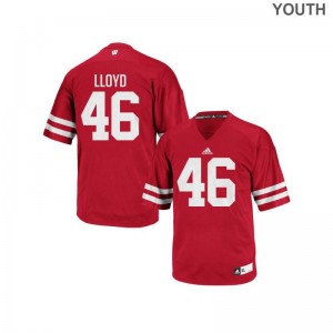 Gabe Lloyd Wisconsin Badgers High School Youth(Kids) Replica Jerseys - Red