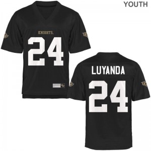 Gabriel Luyanda UCF Football Youth Game Jersey - Black