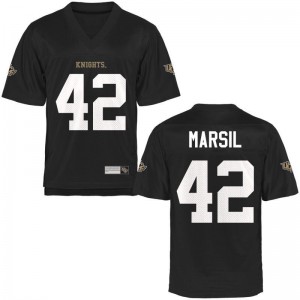 Gage Marsil Knights College Youth Game Jersey - Black