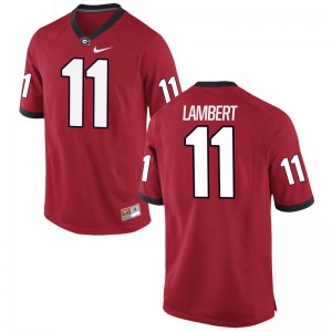 Greyson Lambert Georgia Bulldogs Football Mens Limited Jersey - Red