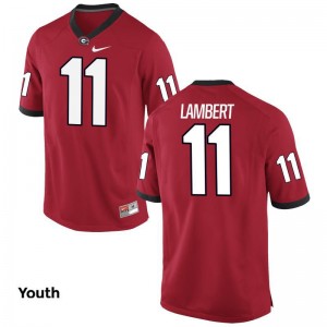 Greyson Lambert UGA Football Youth Limited Jerseys - Red