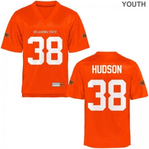 Gunner Hudson Oklahoma State University Youth Game Jerseys - Orange